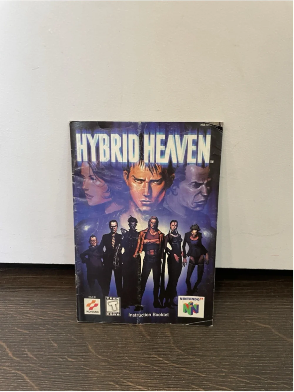 Hybrid Heaven Instruction Manual Booklet Only Nintendo 64 N64 Authentic